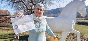 Artista băimăreană Iolanda Griga Gherghel, succes internațional la Milano