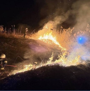 Incendii de vegetație, noi intervenții ale pompierilor din Târgu Lăpuș