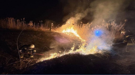 Incendii de vegetație, noi intervenții ale pompierilor din Târgu Lăpuș