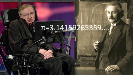 14 martie, Ziua Internațională a numărului Pi și o coincidență legată de doi mari fizicieni