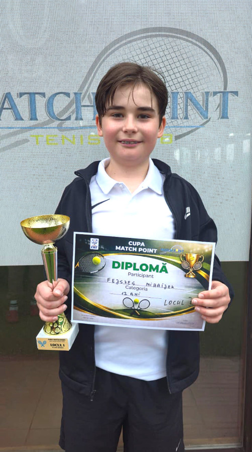 Andrei Fejszes Mihaljek, din nou campion la tenis de câmp