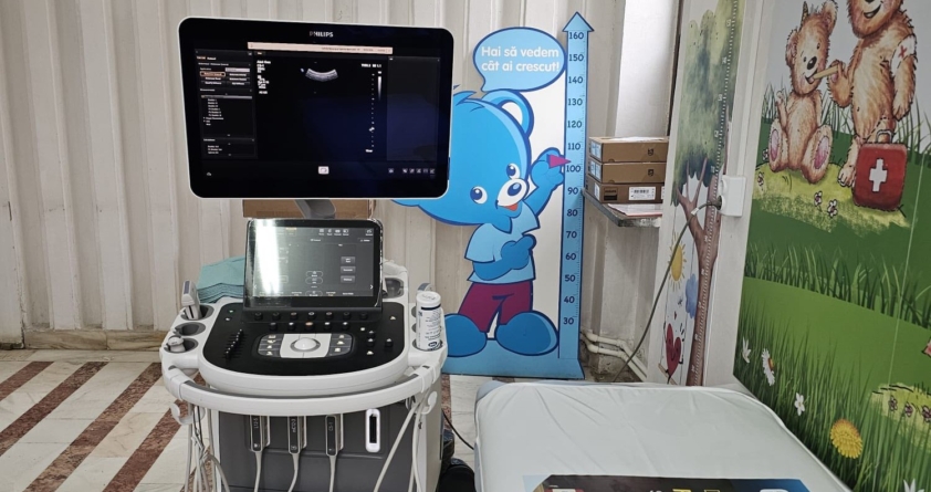 Aparatură de ultimă generație pentru pediatrie, la Ambulatoriul Spitalului Municipal Sighet