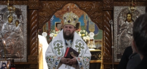 Preasfințitul Părinte Timotei Sătmăreanul a slujit la Mănăstirea „Sfinții Apostoli Petru și Pavel” Bixad