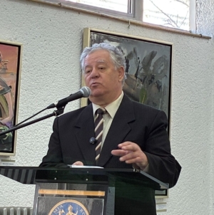 Dr. Teodor Ardelean a reprezentat Biblioteca Județeană la evenimentul dedicat evocării marelui cărturar Petre Dulfu, desfășurat la Galeria Academiei din Cluj-Napoca