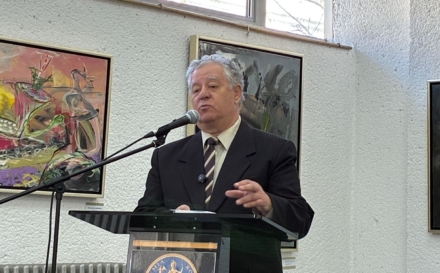 Dr. Teodor Ardelean a reprezentat Biblioteca Județeană la evenimentul dedicat evocării marelui cărturar Petre Dulfu, desfășurat la Galeria Academiei din Cluj-Napoca