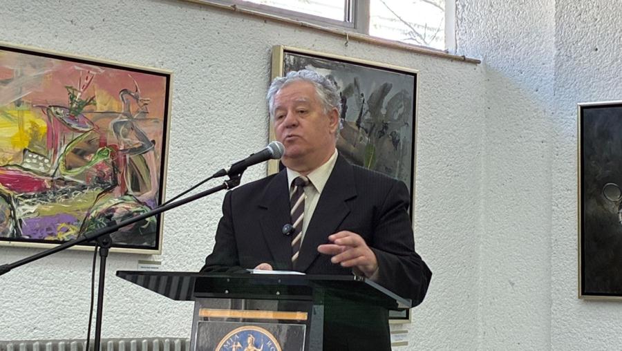 Dr. Teodor Ardelean a reprezentat Biblioteca Județeană la evenimentul dedicat evocării marelui cărturar Petre Dulfu, desfășurat la Galeria Academiei din Cluj-Napoca