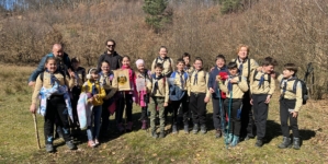 Patrulele „lupișorilor” de la Cercetașii Maramureșului au marcat începutul primăverii cu o expediție în natură