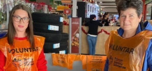 Solidaritate și generozitate în pragul Sărbătorilor Pascale: în Baia Mare se derulează Campania Națională de Colectă de Alimente- ediția a XIV-a