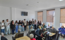 Emoția primăverii și-a făcut simțită prezența la Căminul de bătrâni din Baia Sprie, printr-un moment artistic de suflet
