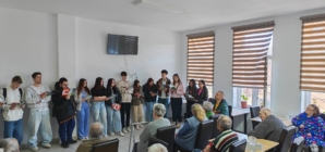 Emoția primăverii și-a făcut simțită prezența la Căminul de bătrâni din Baia Sprie, printr-un moment artistic de suflet