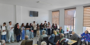 Emoția primăverii și-a făcut simțită prezența la Căminul de bătrâni din Baia Sprie, printr-un moment artistic de suflet