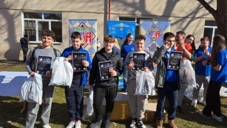 9 copii au reprezentat cu mândrie Clubul de Șah „Tinerii Lei” la concursul „Regele Ferdinand și Regina Maria”, organizat de ATOCEM