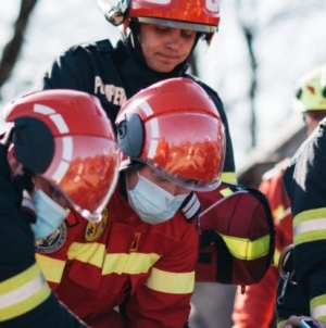 Exercițiu ISU la Vișeu de Sus
