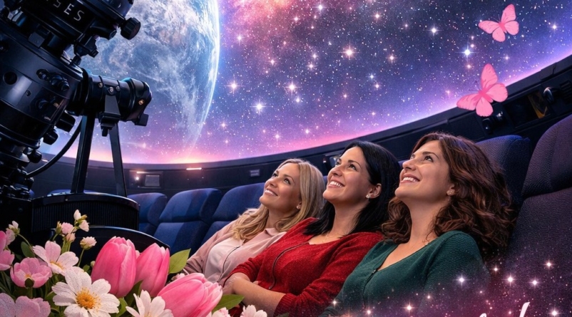 Intrare gratuită în 8 martie la Planetariu pentru doamne și domnișoare
