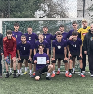 Echipa de fotbal a Liceului Tehnologic Forestier Sighet, locul 1 la faza municipală și calificare în etapa județeană