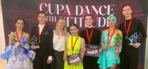 Tinerii dansatori de la Galactic Dance Baia Mare au strălucit pe scena competiției „Cupa Dance with Attitude”, desfășurată la Cluj-Napoca
