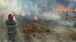 Intervenție de urgență la Borșa, femeie găsită inconștientă după un incendiu de vegetație