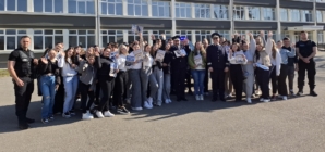 Polițiști de frontieră la întâlnire cu liceeni din Sighet