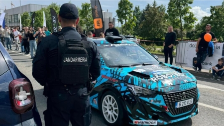 Jandarmii, pe traseele Raliului Maramureșului