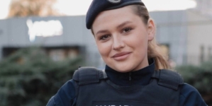 Cea mai tânără jandarmeriță din Maramureș: Nicoleta Rad a ales uniforma în locul catedrei