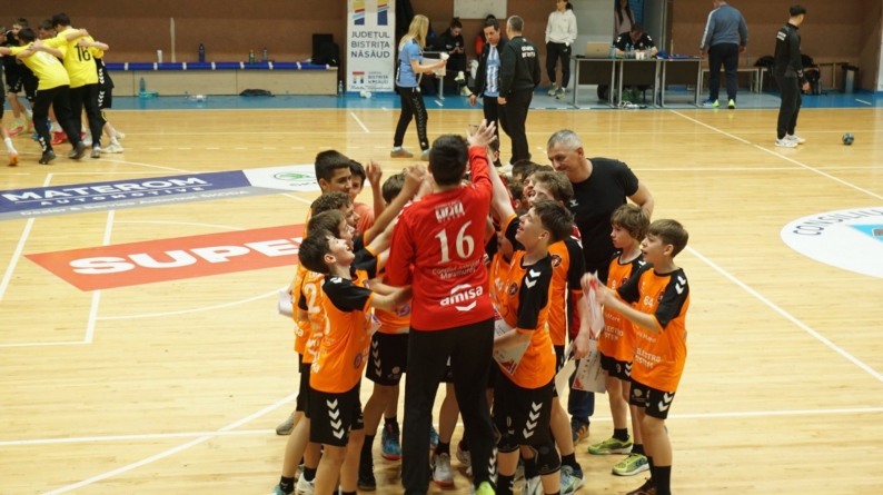 Echipa de juniori 4 a Academiei de Handbal Minaur s-a calificat la Turneul semifinal