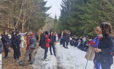 Școala altfel: „Lucaciștii” au pornit în expediție pe Vârful Igniș