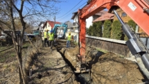 Primăvara a venit cu lucrări la rețeaua de apă și canalizare în Sighet