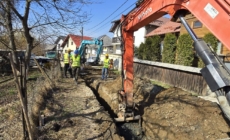 Primăvara a venit cu lucrări la rețeaua de apă și canalizare în Sighet