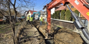 Primăvara a venit cu lucrări la rețeaua de apă și canalizare în Sighet