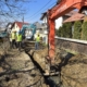 Primăvara a venit cu lucrări la rețeaua de apă și canalizare în Sighet