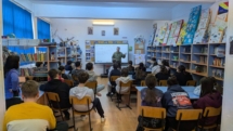 Elevii claselor a VIII-a de la Școala Gimnazială Baia Sprie, informați despre oferta educațională a liceelor militare