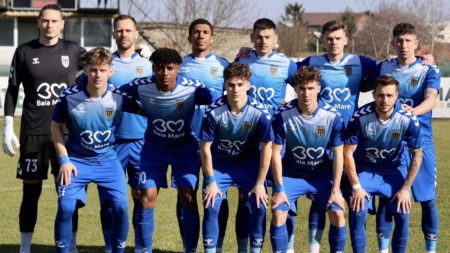 Joc în deplasare pentru CS Minaur în etapa a 21-a