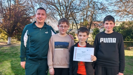 Trei elevi ai Școlii Gimnaziale „Alexandru Ioan Cuza” Baia Mare, calificați în etapa județeană a Olimpiadei Naționale a Sportului Școlar la Șah