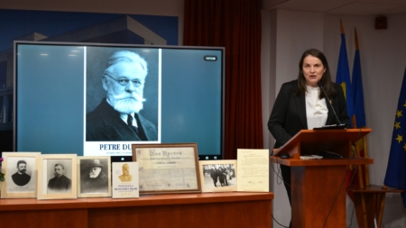 Scriitorul Petre Dulfu a fost omagiat prin manifestări cultural-educative, la Biblioteca Județeană