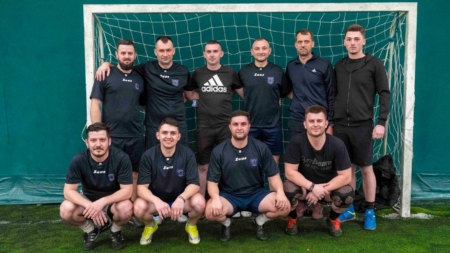 Polițiști la minifotbal