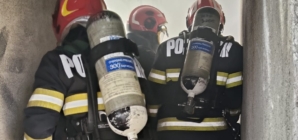 Incendiu la un imobil de pe bd. Republicii din Baia Mare