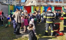 Pompierii maramureșeni au încheiat Săptămâna Protecției Civile cu activități de informare, exerciții de evacuare și demonstrații