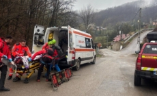 Intervenție a salvamontiștilor într-o zonă greu accesibilă din Ulmoasa, într-un caz medical
