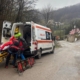 Intervenție a salvamontiștilor într-o zonă greu accesibilă din Ulmoasa, într-un caz medical