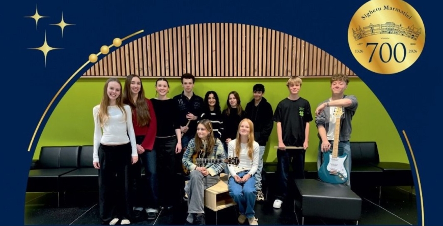 Concert special, susținut de elevi din Danemarca, la Sighet