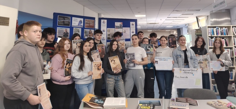 „Femei și fete în astronomie & STEM”- o nouă activitate dedicată elevilor a avut loc la Biblioteca Județeană „Petre Dulfu” Baia Mare