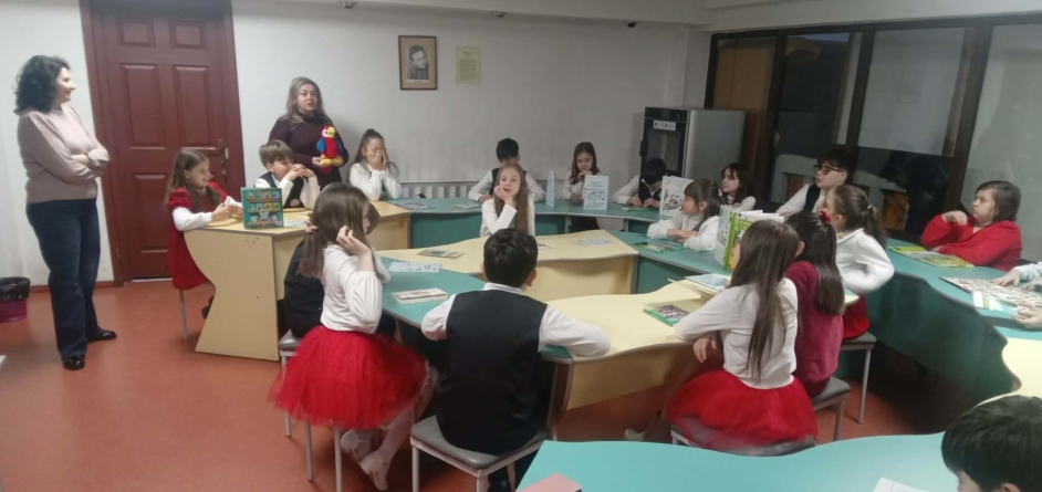 Săptămâna Verde la Bibliotecă: grupuri numeroase de elevi și preșcolari au participat la activități care îmbină lectura cu protejarea naturii