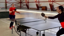 Misiune cu ping-pong pentru polițiști