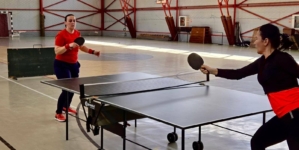 Misiune cu ping-pong pentru polițiști