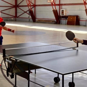 Misiune cu ping-pong pentru polițiști