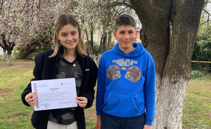 Rezultate bune și foarte bune pentru doi „Tineri Lei” la Campionatul Județean de Șah