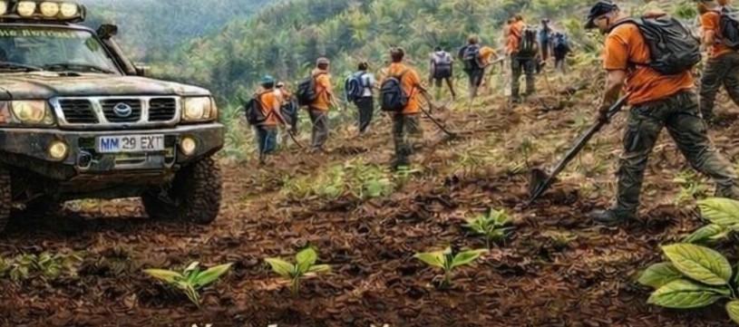 Acțiune de plantare de copaci organizată de Xtreme Adventure Baia Mare