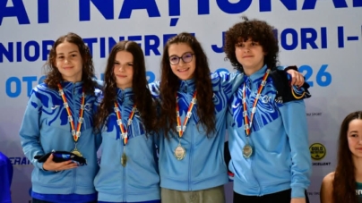 Medalii de aur și bronz pentru CSM Baia Mare la Campionatele Naționale de Natație de la Otopeni
