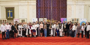 Lucrări ale elevilor de la Palatul Copiilor Baia Mare, expuse la Palatul Parlamentului din București