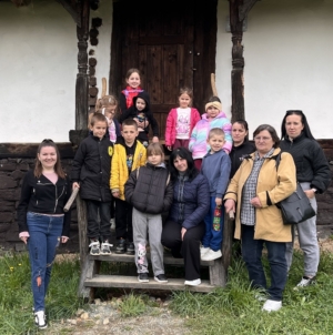 Elevi de la Școala Gimnazială din Agrieș, în vizită la Muzeul Satului din Baia Mare